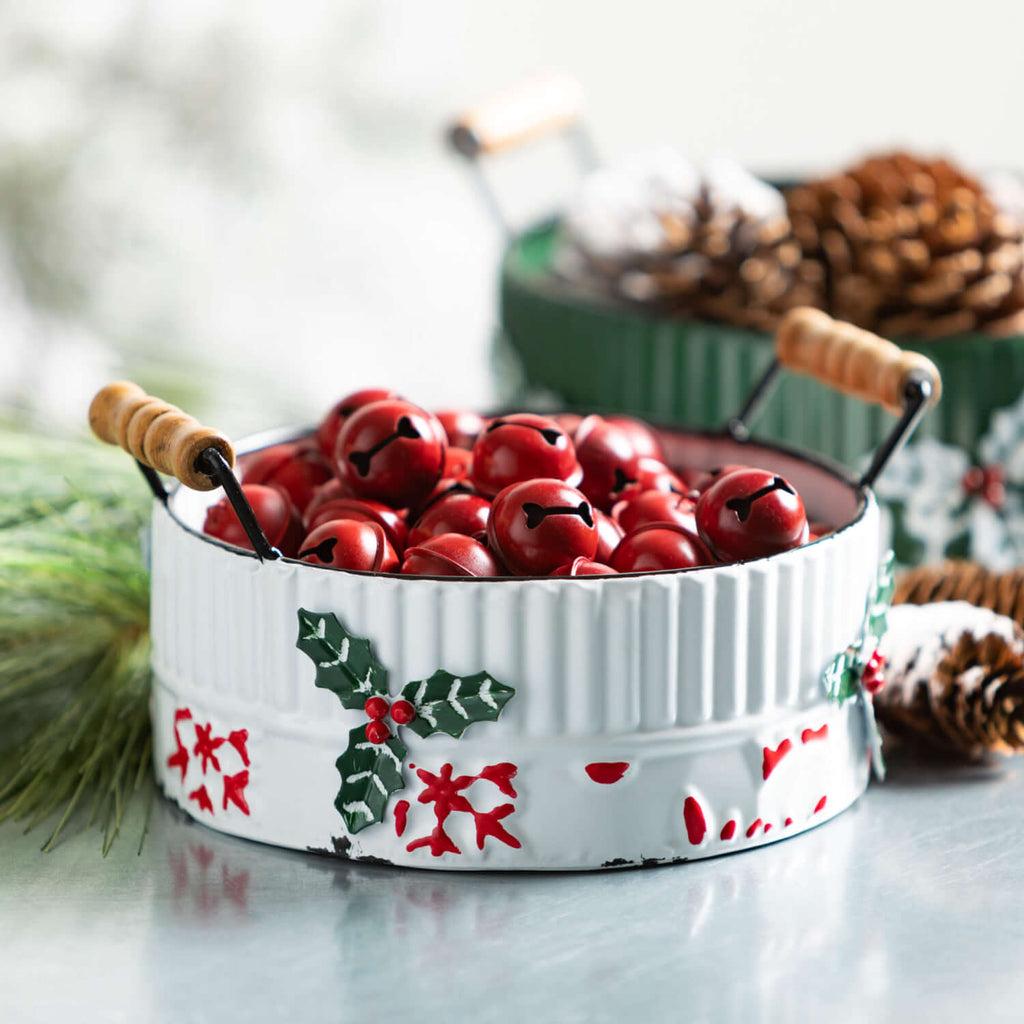 Embossed Holiday Container Set