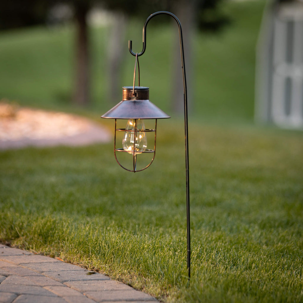 Solar Lantern W/Garden Stake  