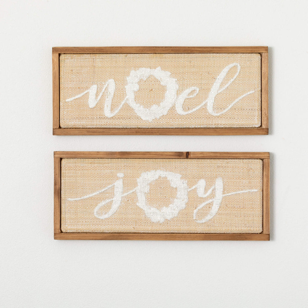 Christmas Text Wall Decor Set 