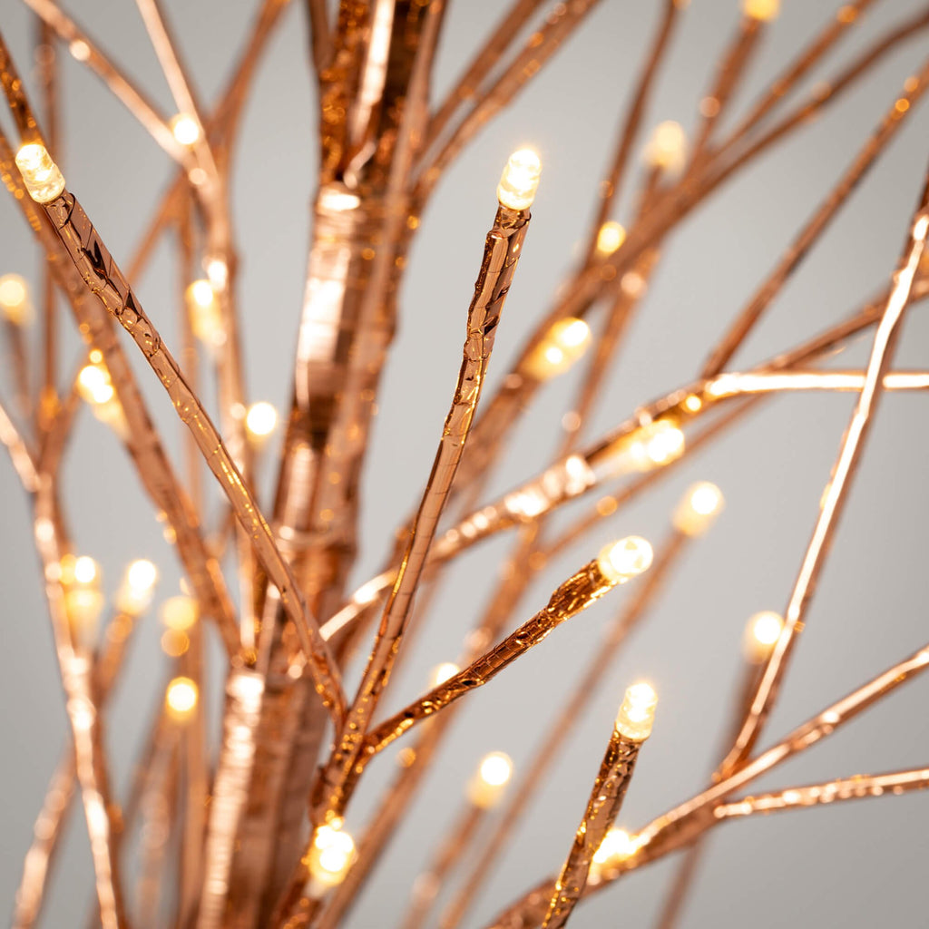 Lighted Gold 4'  Tree         