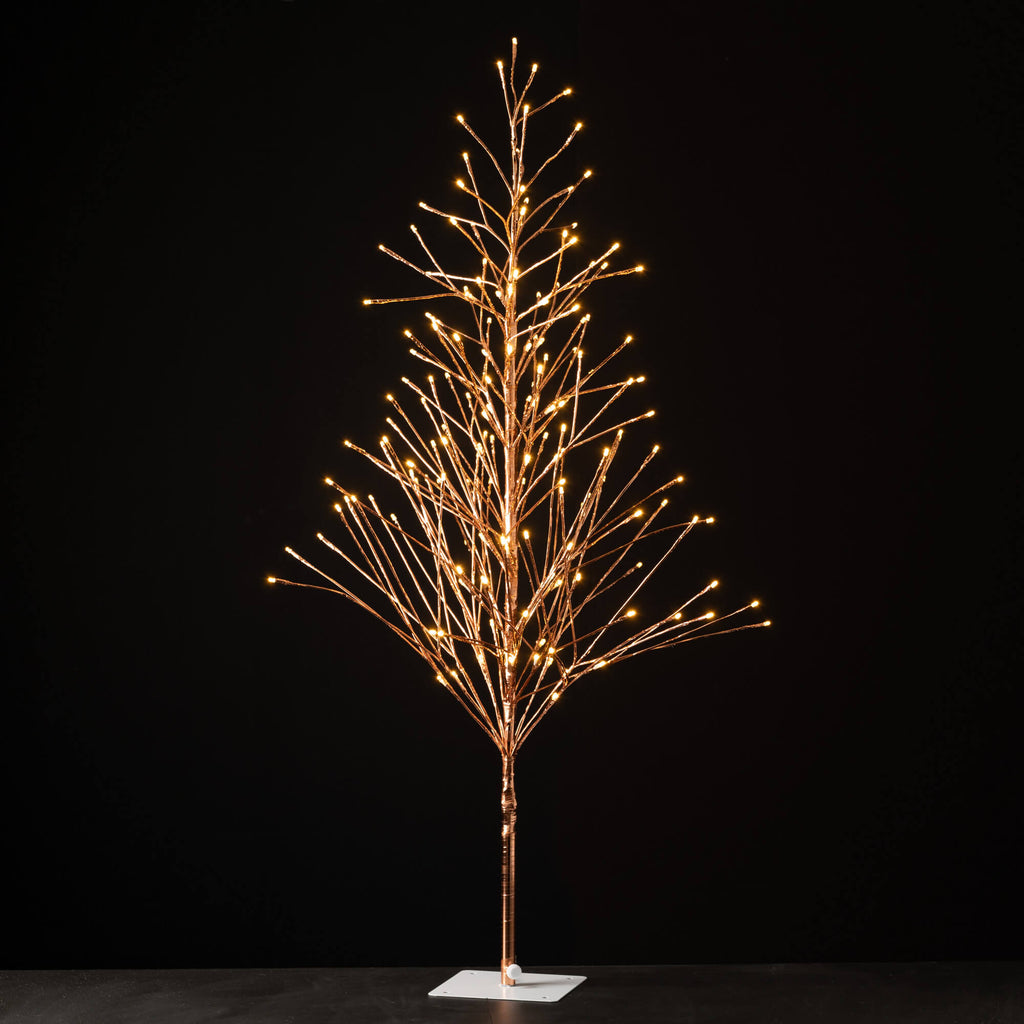 Lighted Gold 4'  Tree         