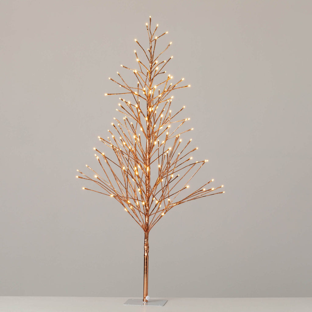 Lighted Gold 4'  Tree         