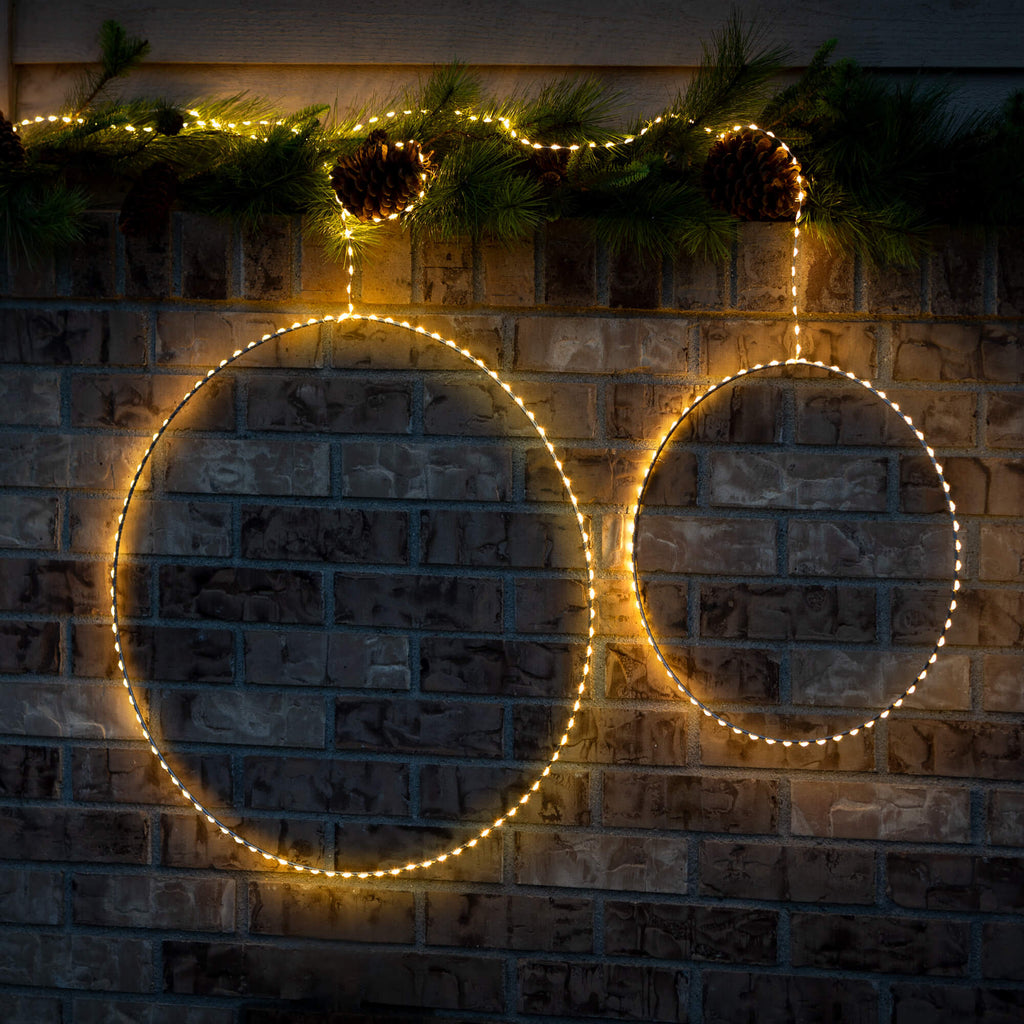 Lighted Hanging Circle  Set   