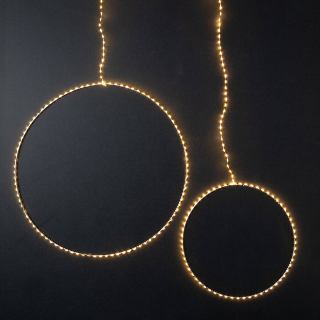 Lighted Hanging Circle  Set   