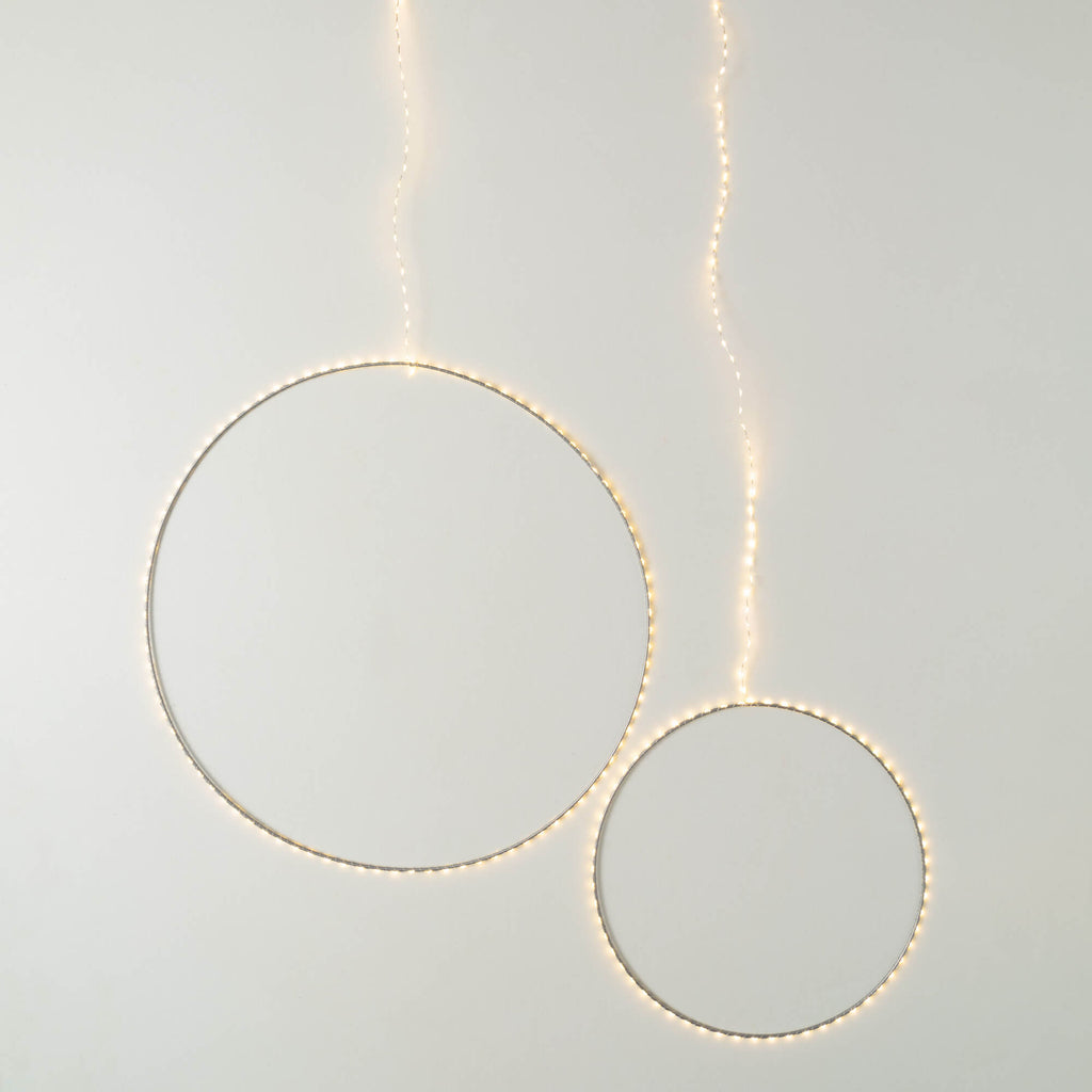 Lighted Hanging Circle  Set   