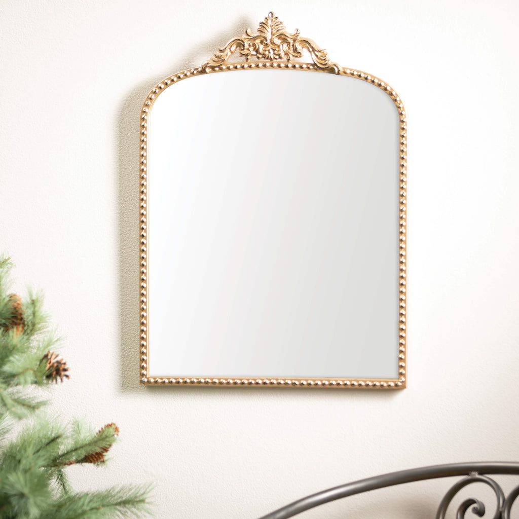 Vintage Gold Edged Wall Mirror