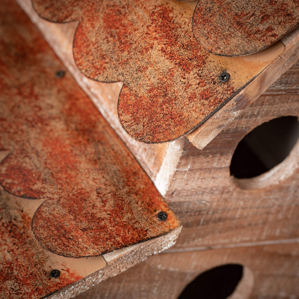 Copper Shingled Birdhouse     