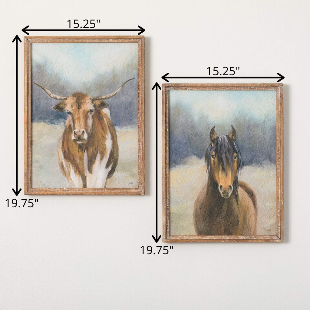 Ranch Animals Wall Decor Set 2