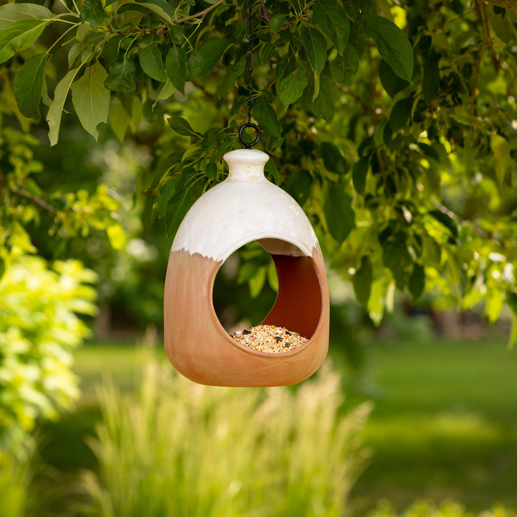 Pueblo Terracotta Bird Feeder 