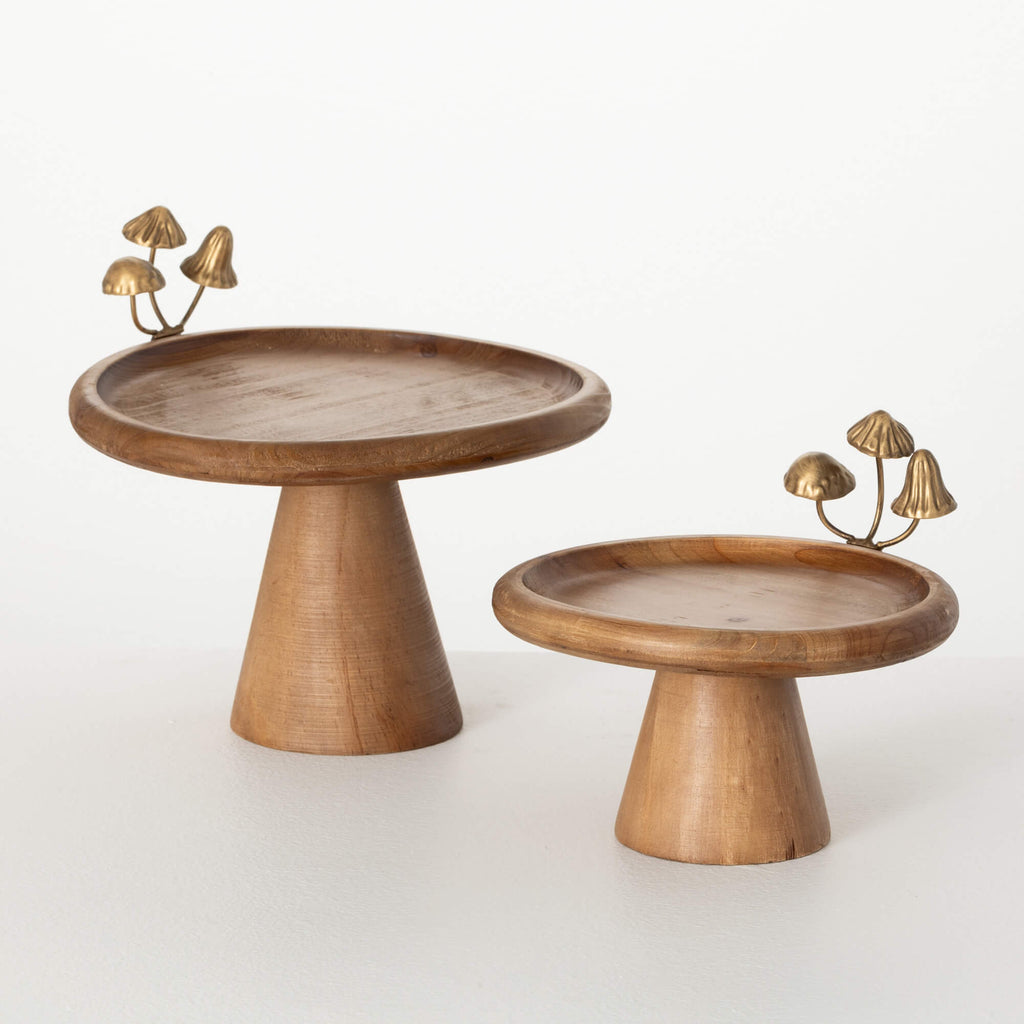 Decorative Mushroom Risers    