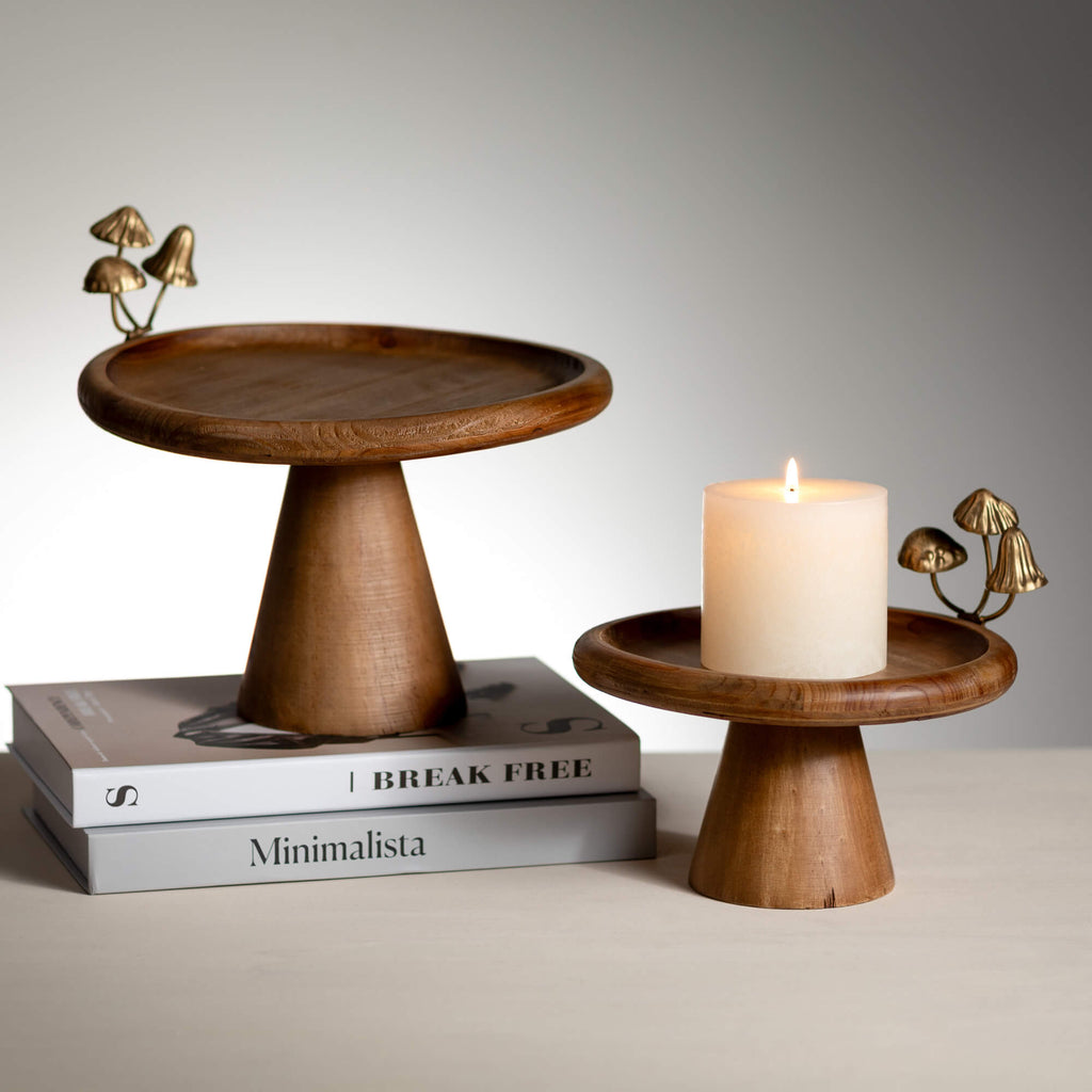 Decorative Mushroom Risers    