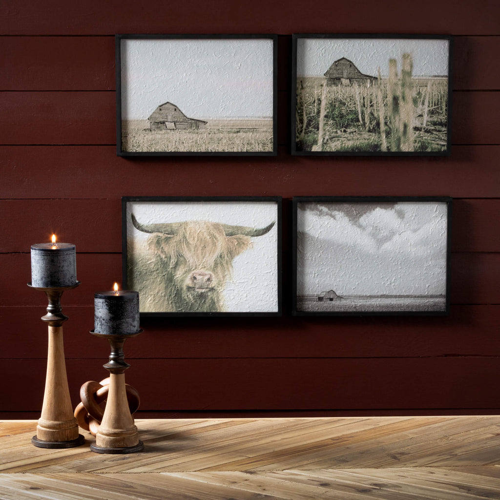 Farm Icons Wall Decor Print Se