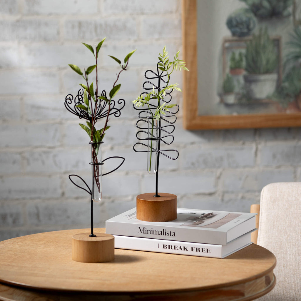 Botanical Test Tube Vase Set  