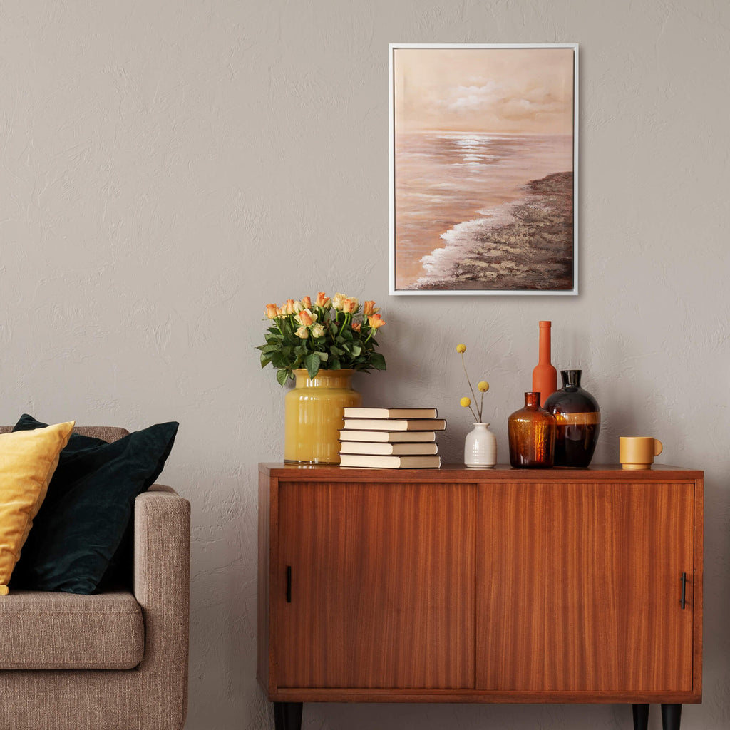 Textured Coastal Wall Decor   