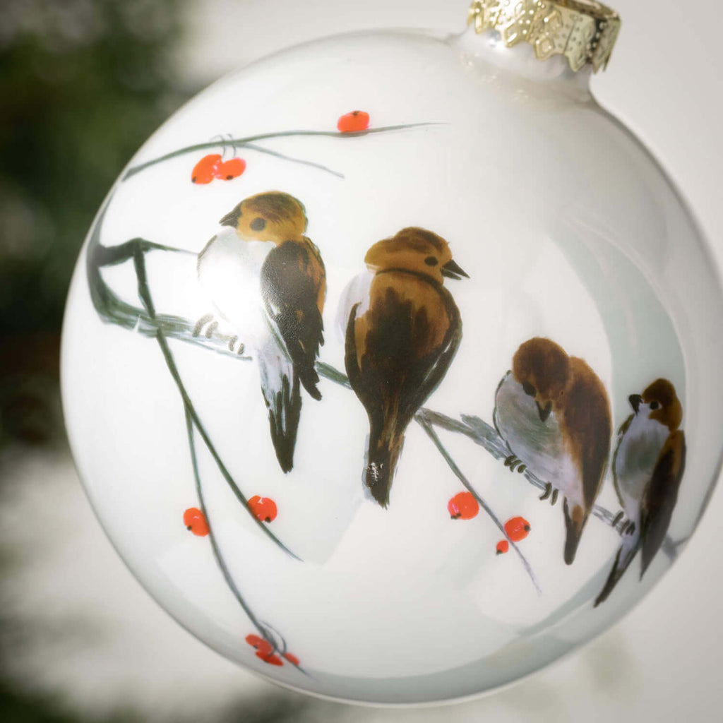 Birds On A Branch Ornament    