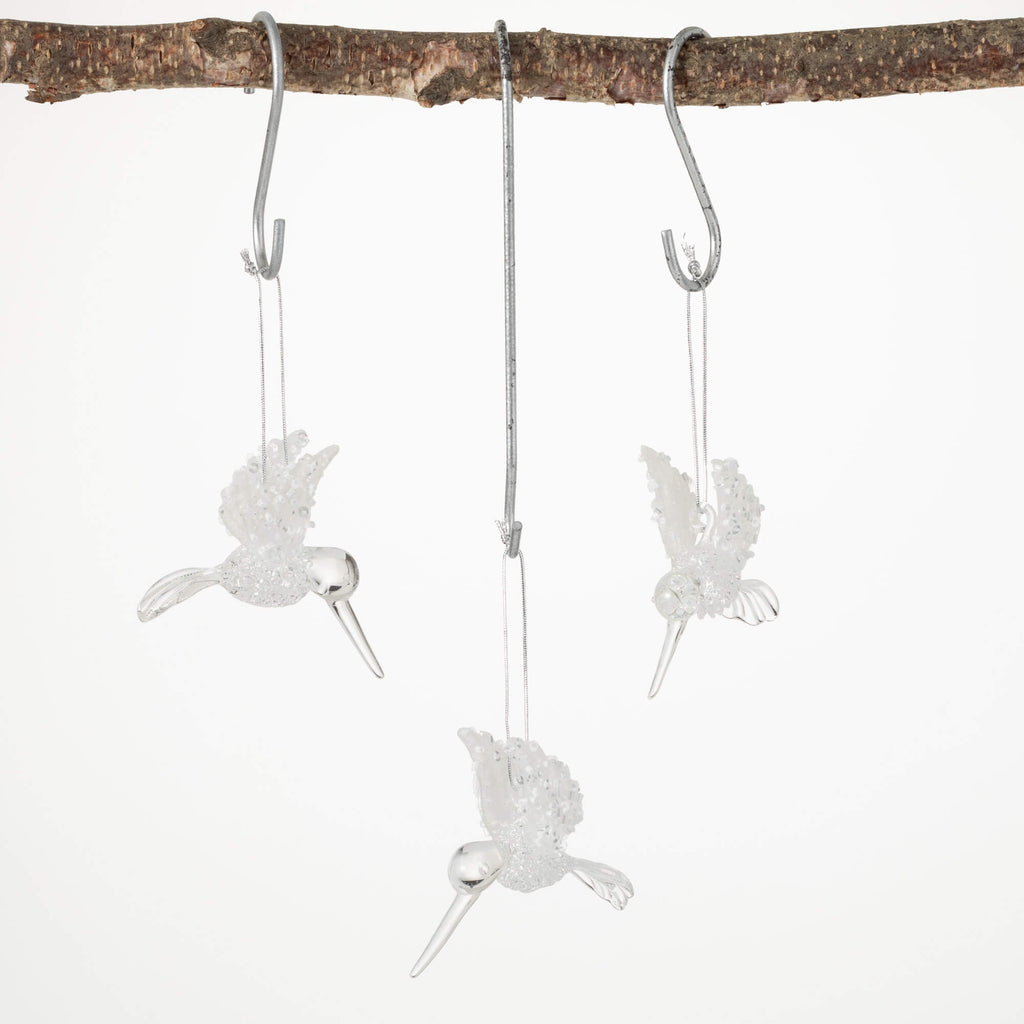 Hummingbird Ornament Set Of 3 