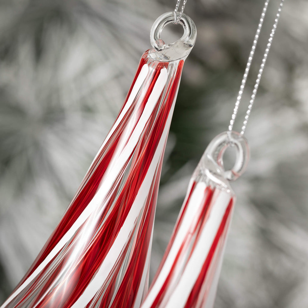 Red Clear Finianl Ornament Set