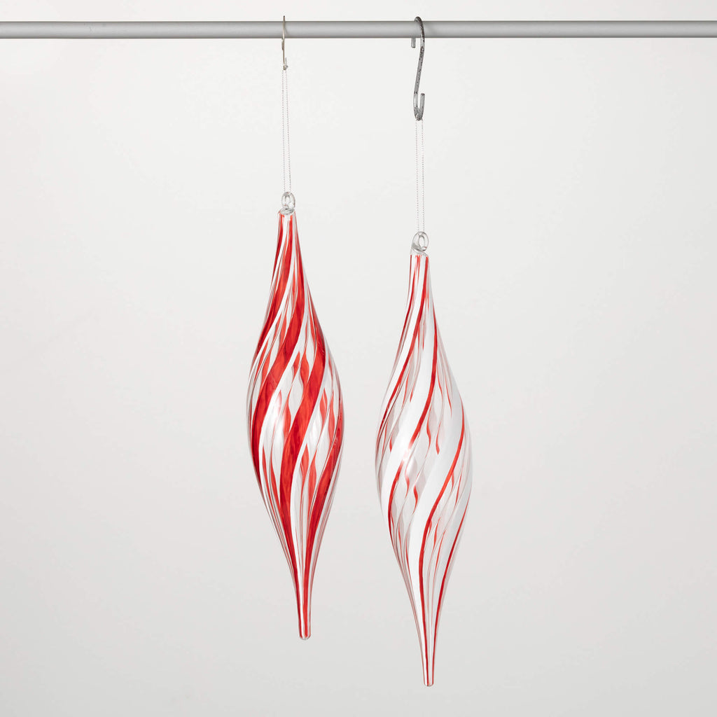 Red Clear Finianl Ornament Set