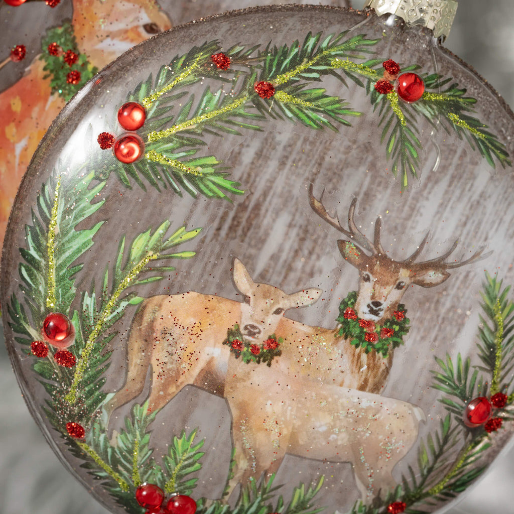 Fox & Deer Ornaments          