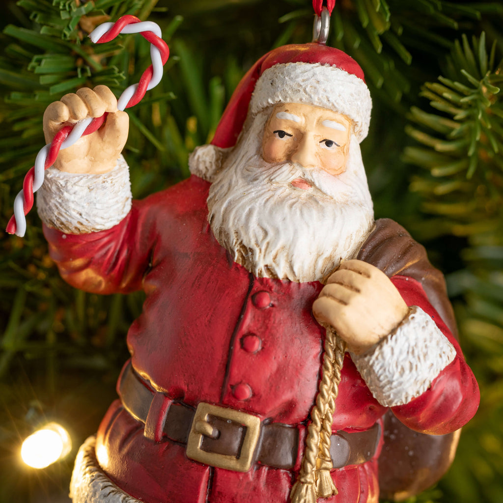 Jolly Santa Ornament          