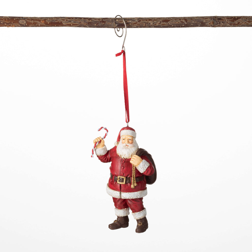 Jolly Santa Ornament          