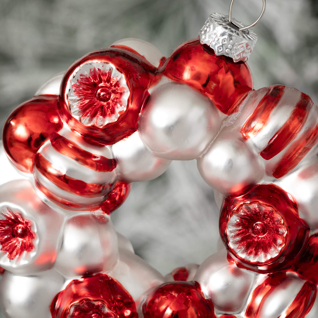 Mini Ball Wreath Ornament     