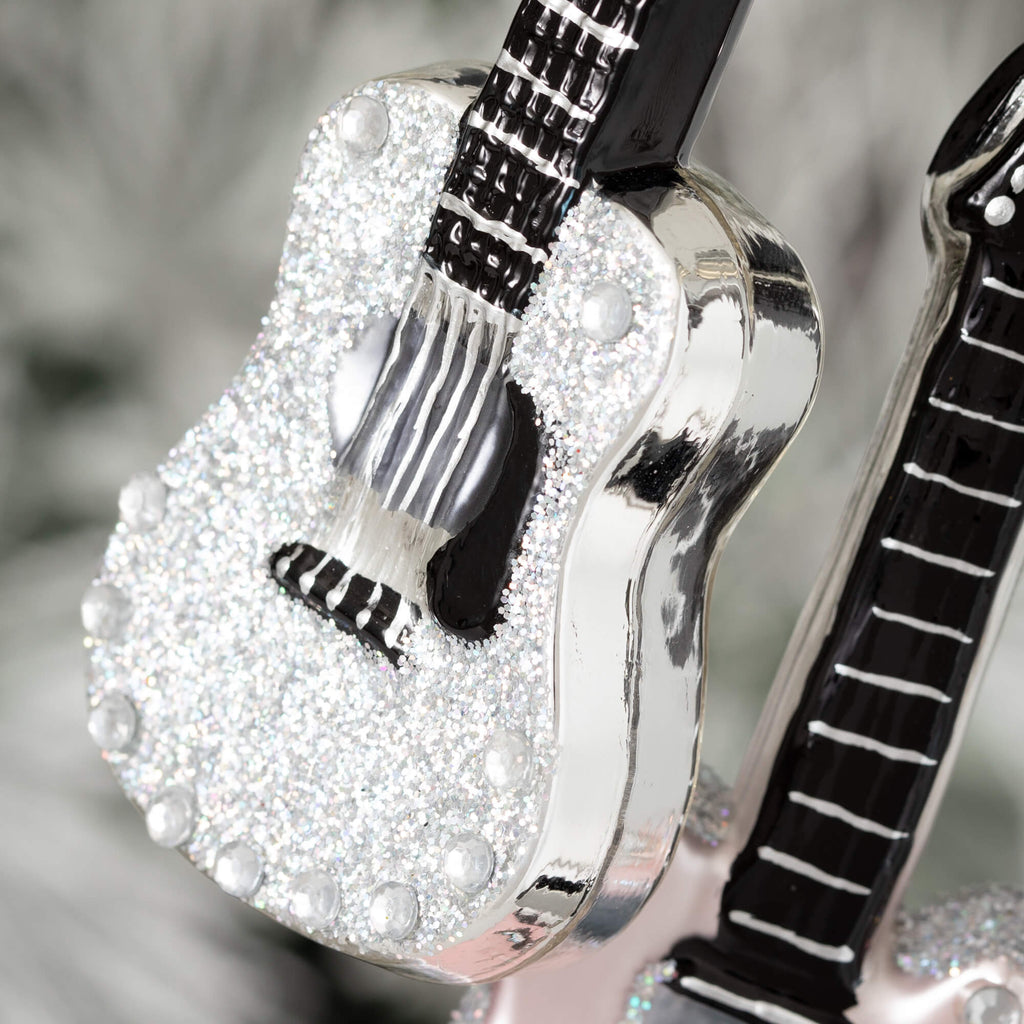 Whimsical Guitar Ornament Set 