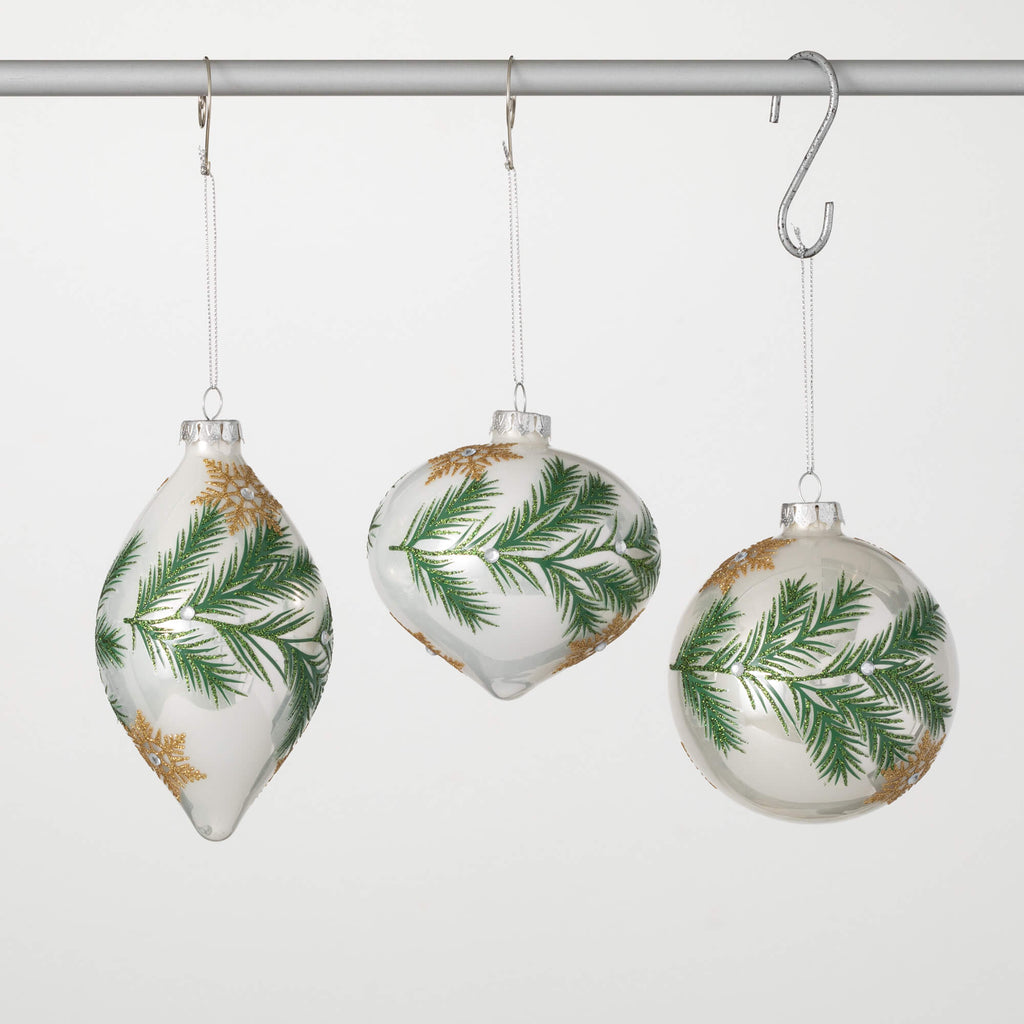 Fresh Woodland Ornament Set   