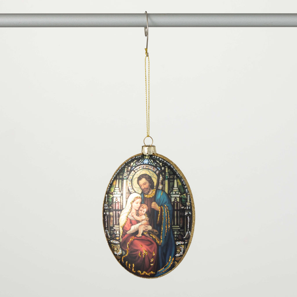 Gothic Style Nativity Ornament