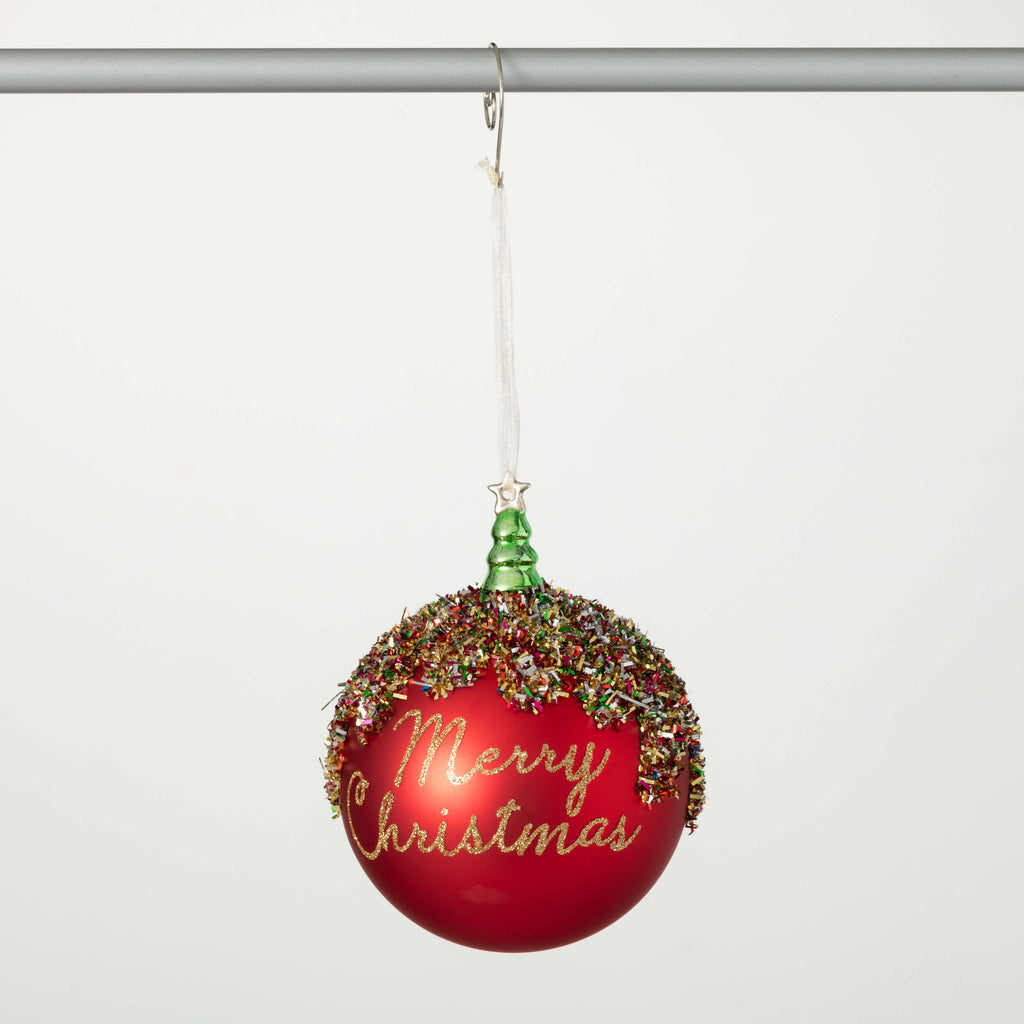 Fancy Christmas Ball Ornament 