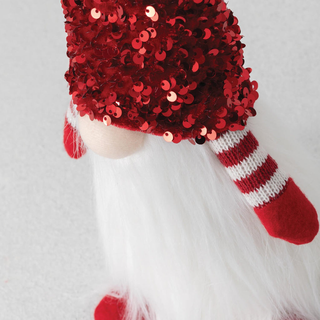 Red Sequin Gnome              