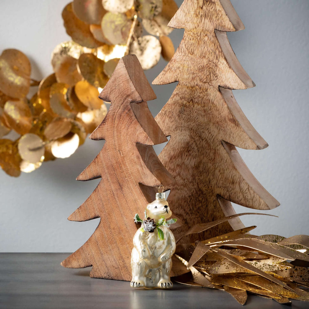 Mango Wood Medium Tree Accents