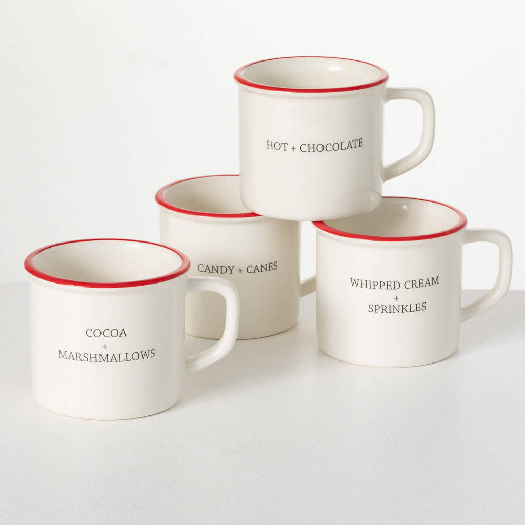 Holiday Mug Set Of 4          