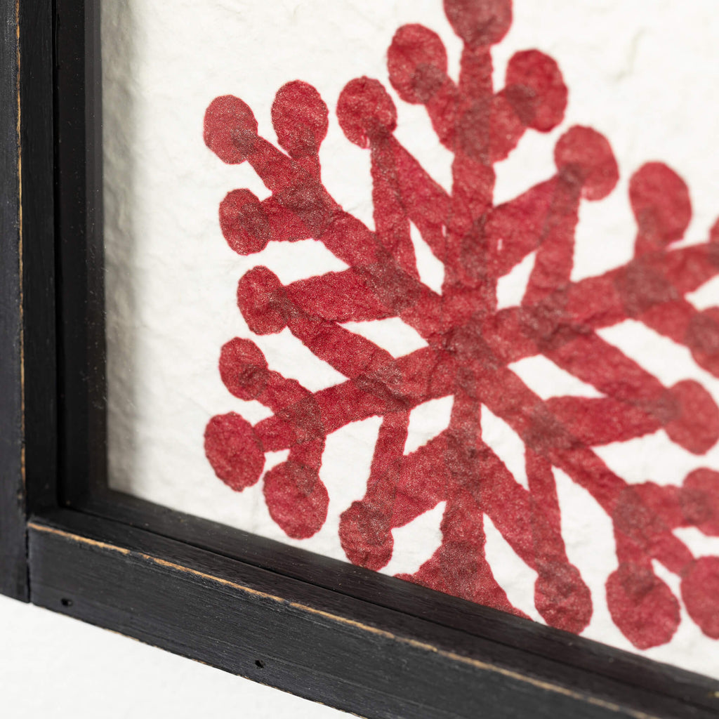 Holiday Snowflake Wall Decor  