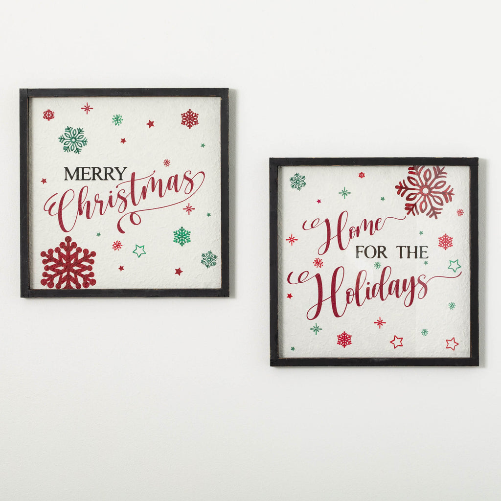 Holiday Snowflake Wall Decor  