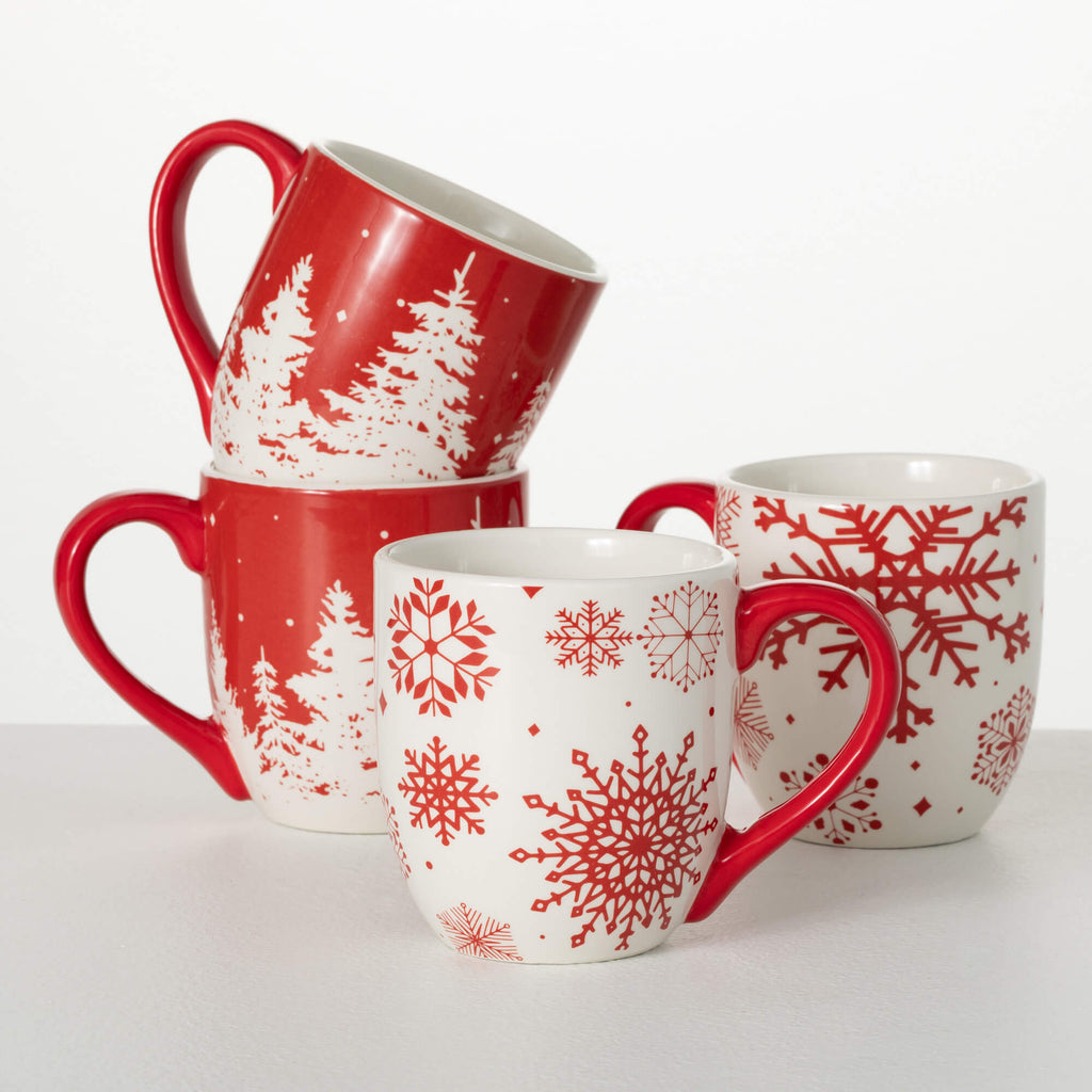 Christmas Holiday Mug Set     