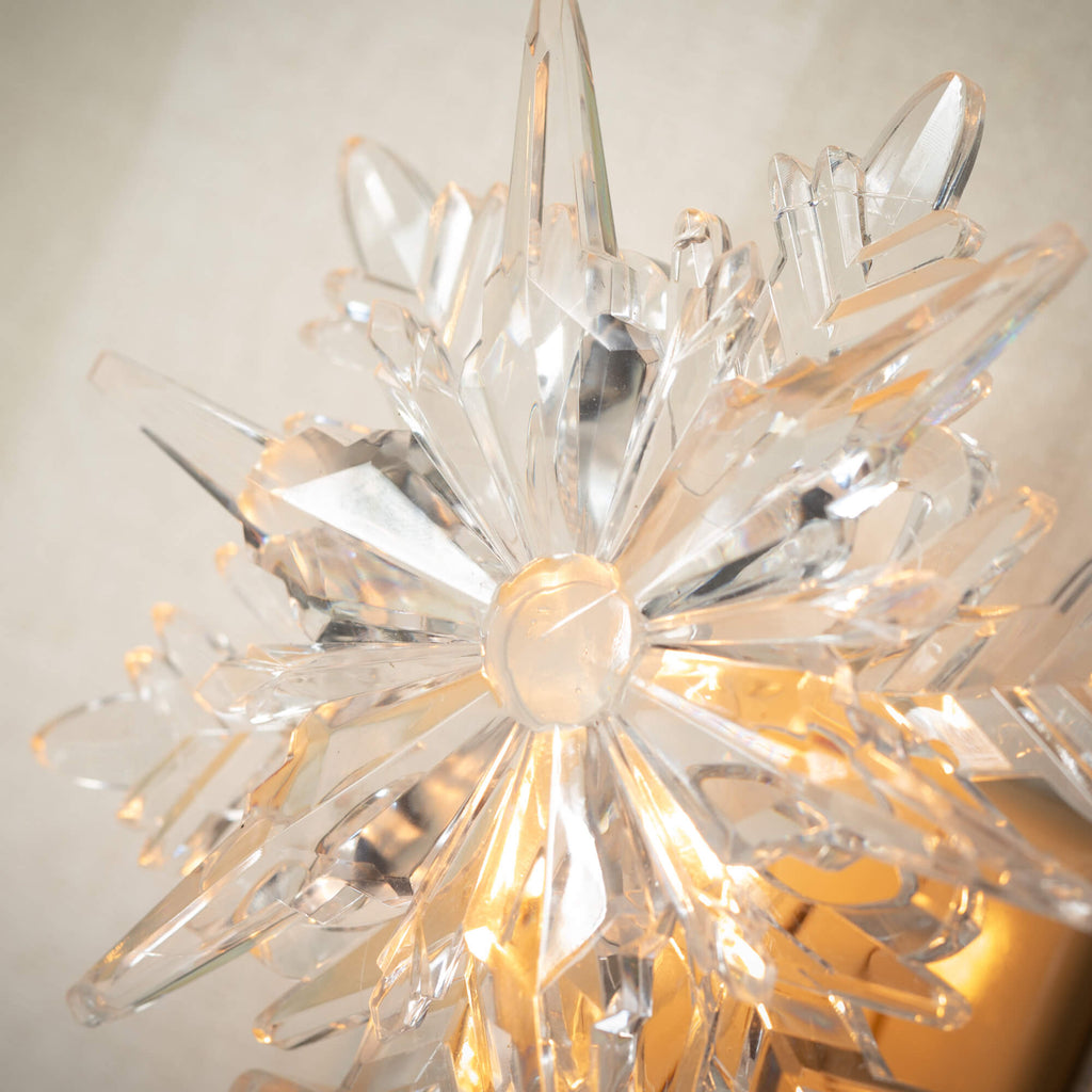 Clear Snowflake Nightlight    