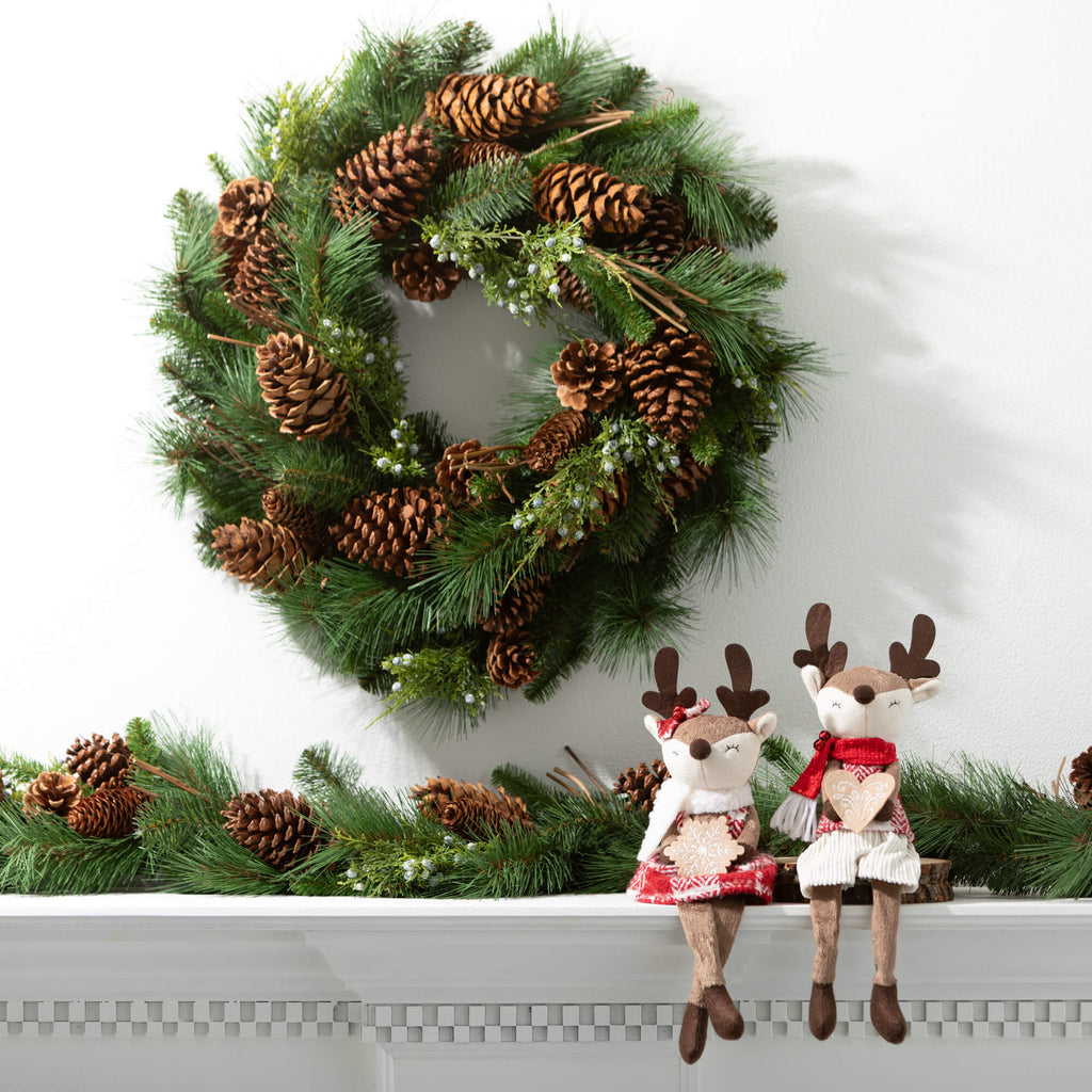 Gingerbread Reindeer Figurines