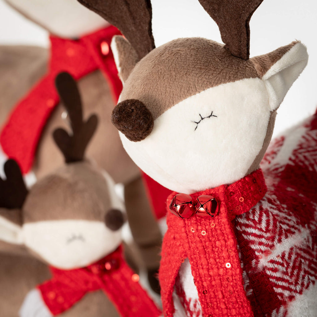 Plush Standing Reindeer       