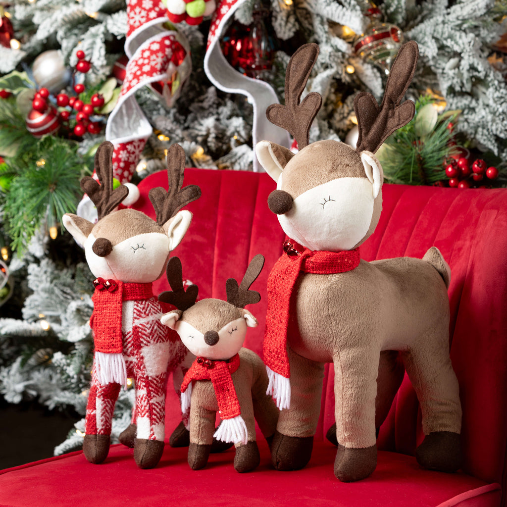 Plush Standing Reindeer       