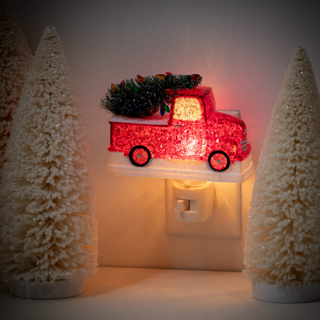 Red Christmas Truck Nightlight