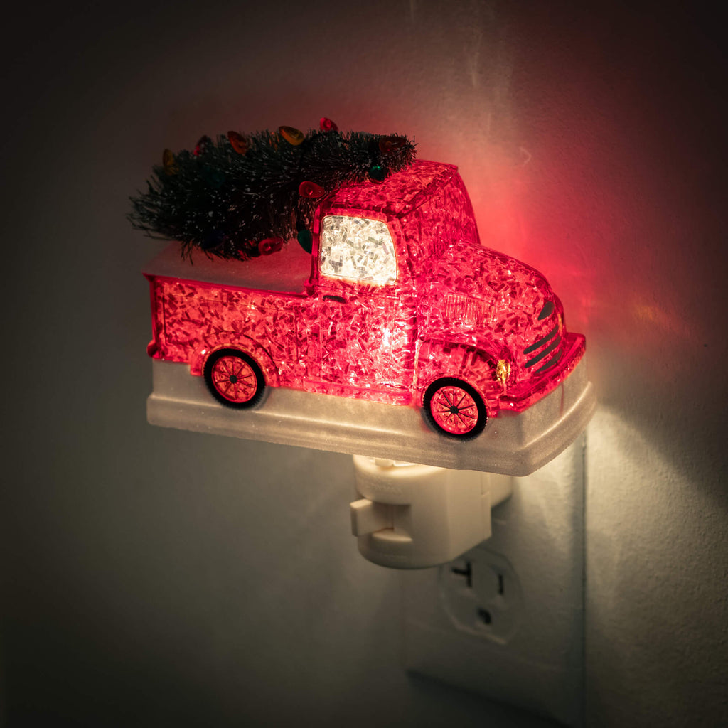 Red Christmas Truck Nightlight