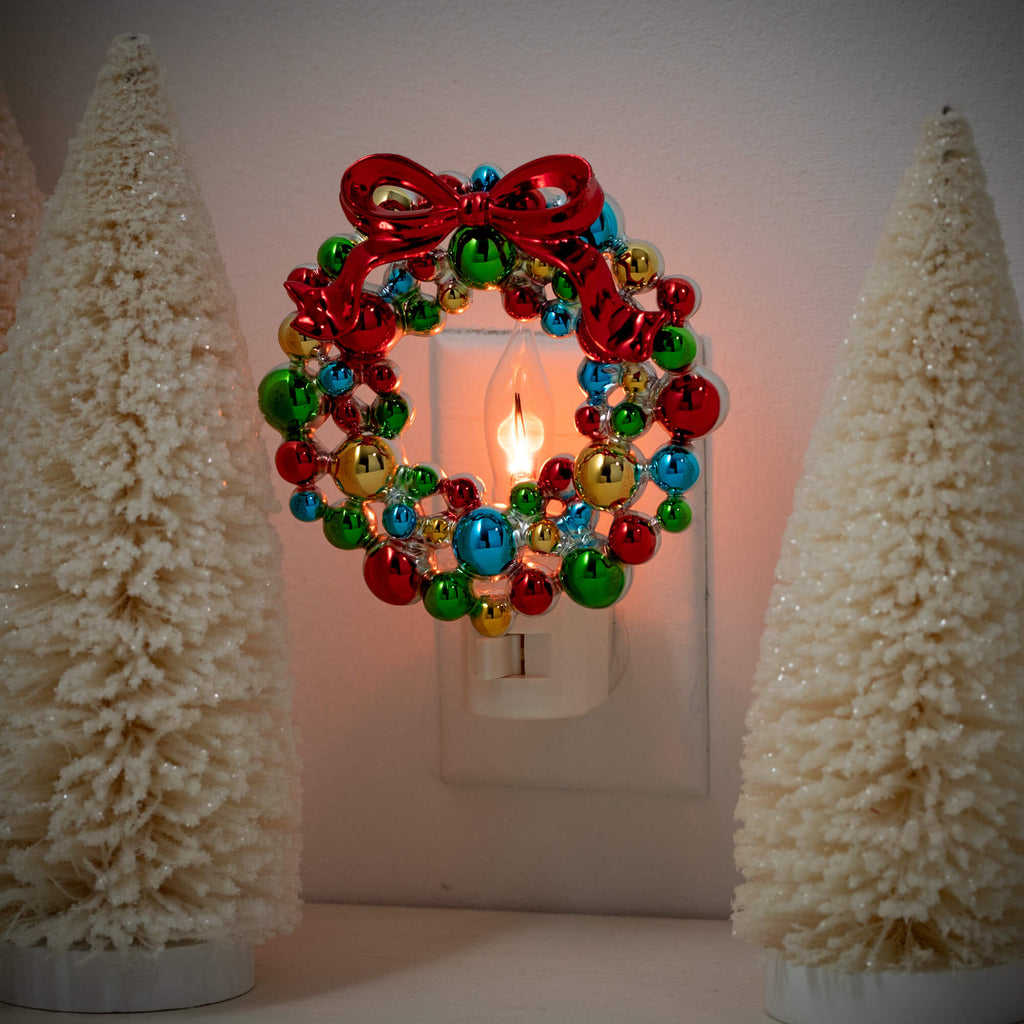 Christmas Wreath Nightlight   