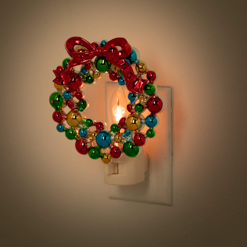 Christmas Wreath Nightlight   