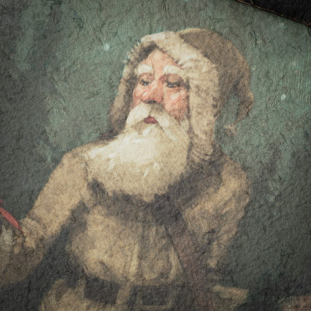 Olde World Santa Wall Art     