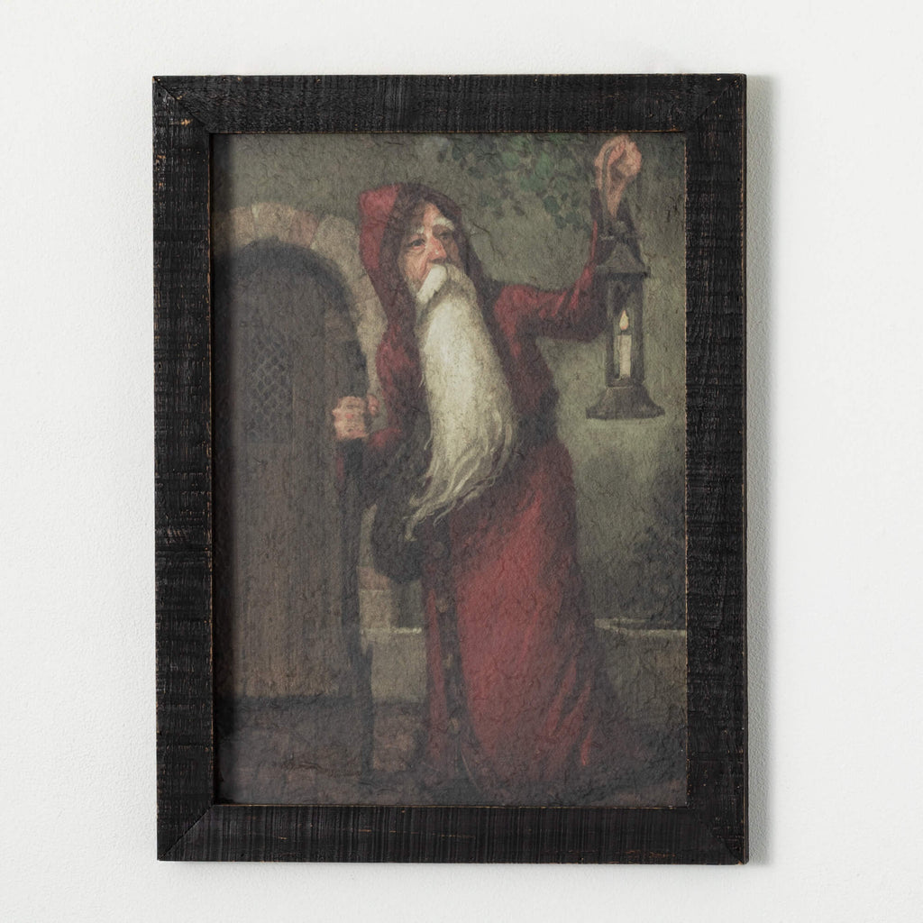 Vintage Santa Wall Art        