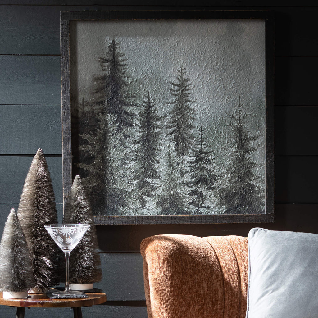 Forest Scene Wall Decor Set 2 