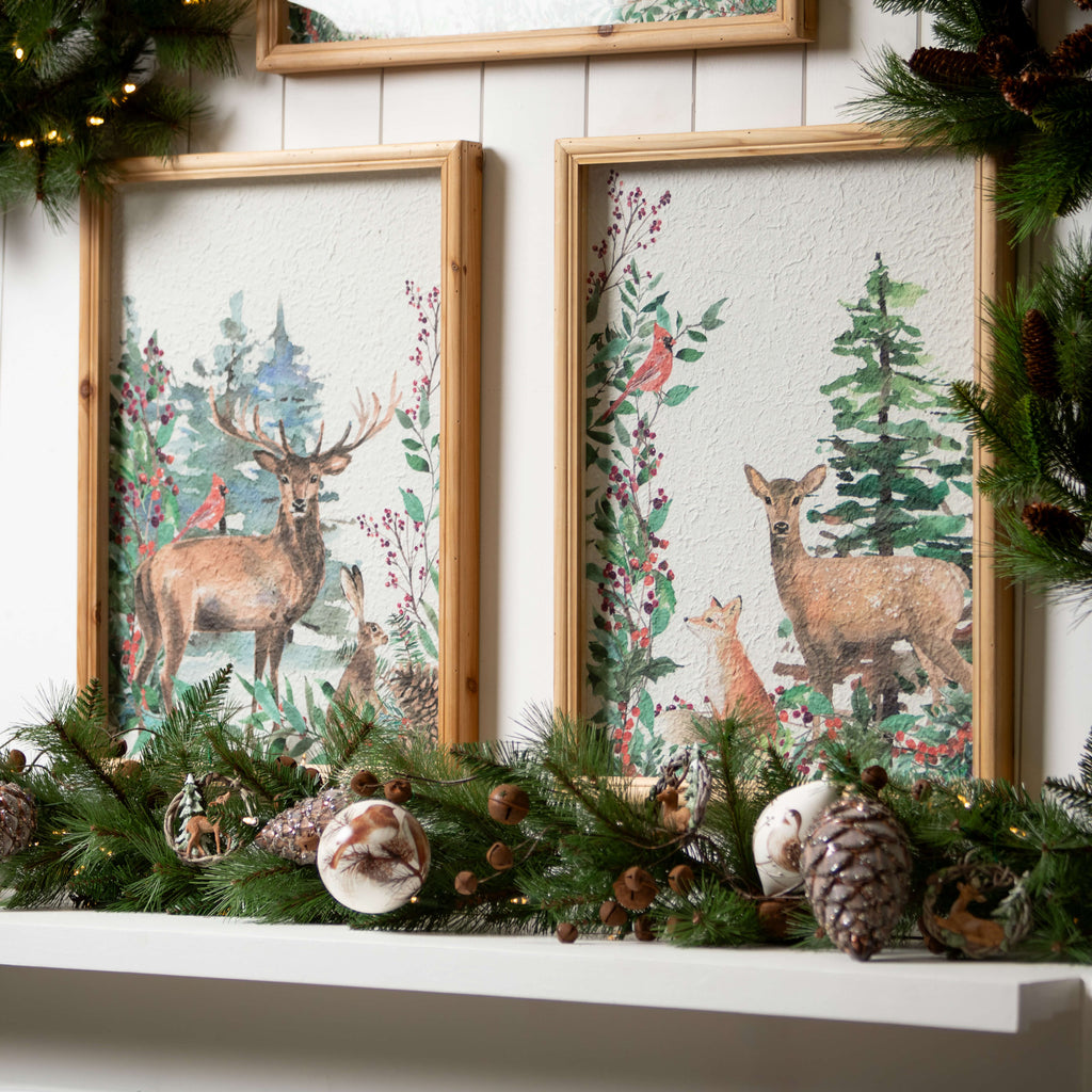 Deer Wall Decor Duo           