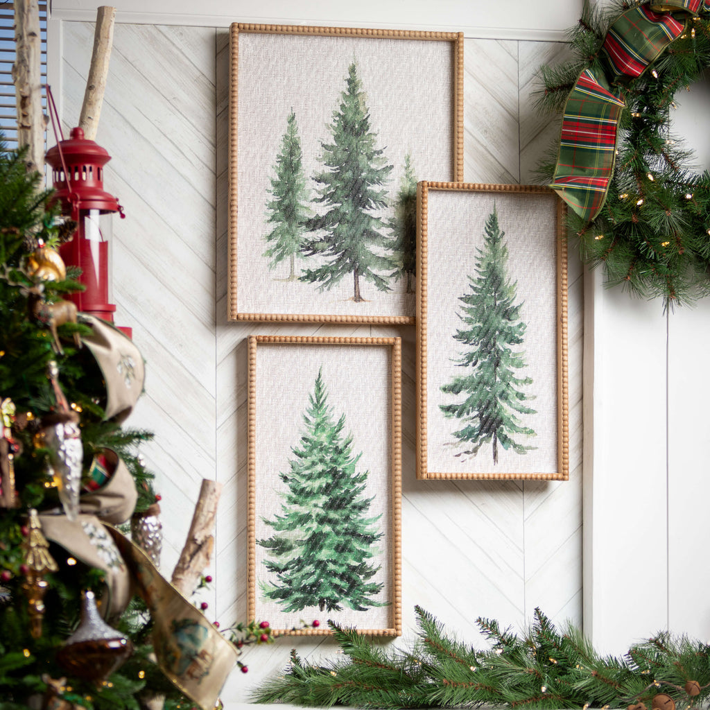 Pine Tree Trio Wall Decor     