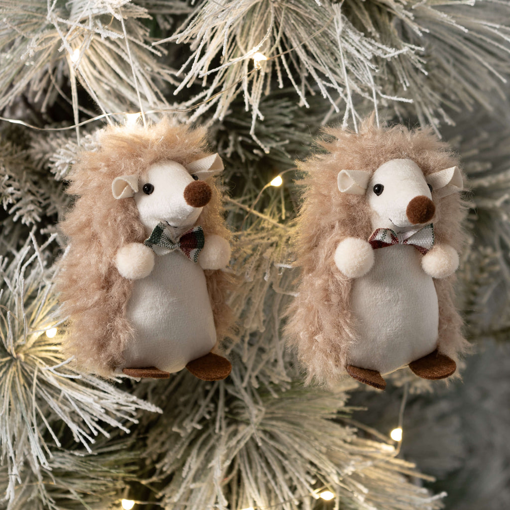 Hedgehog Crate Ornaments      